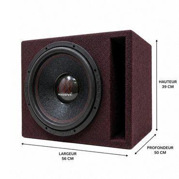 CAISSON MASSIVE AUDIO H124