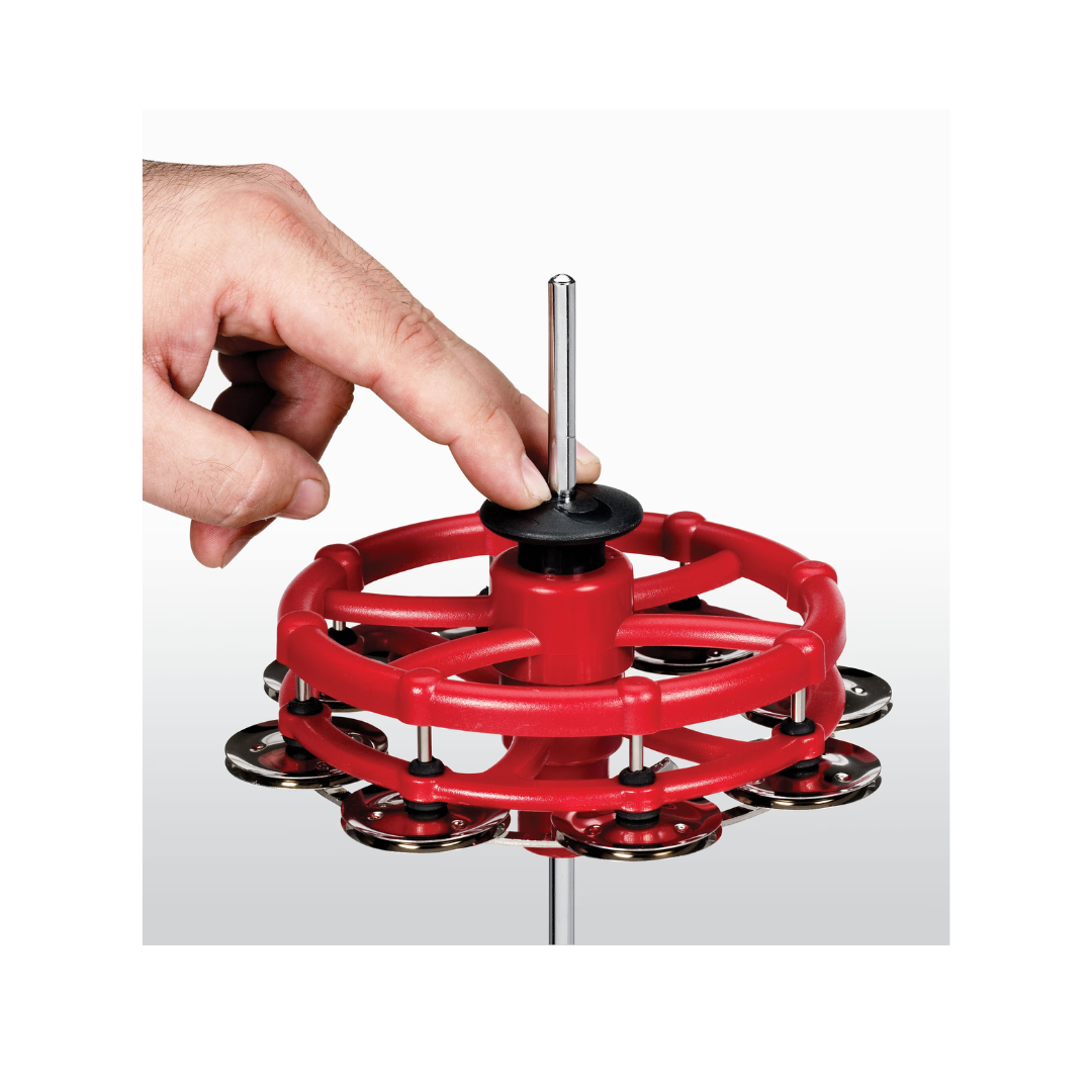 LATIN PERCUSSION Click Hi-Hat Tambourine Steel