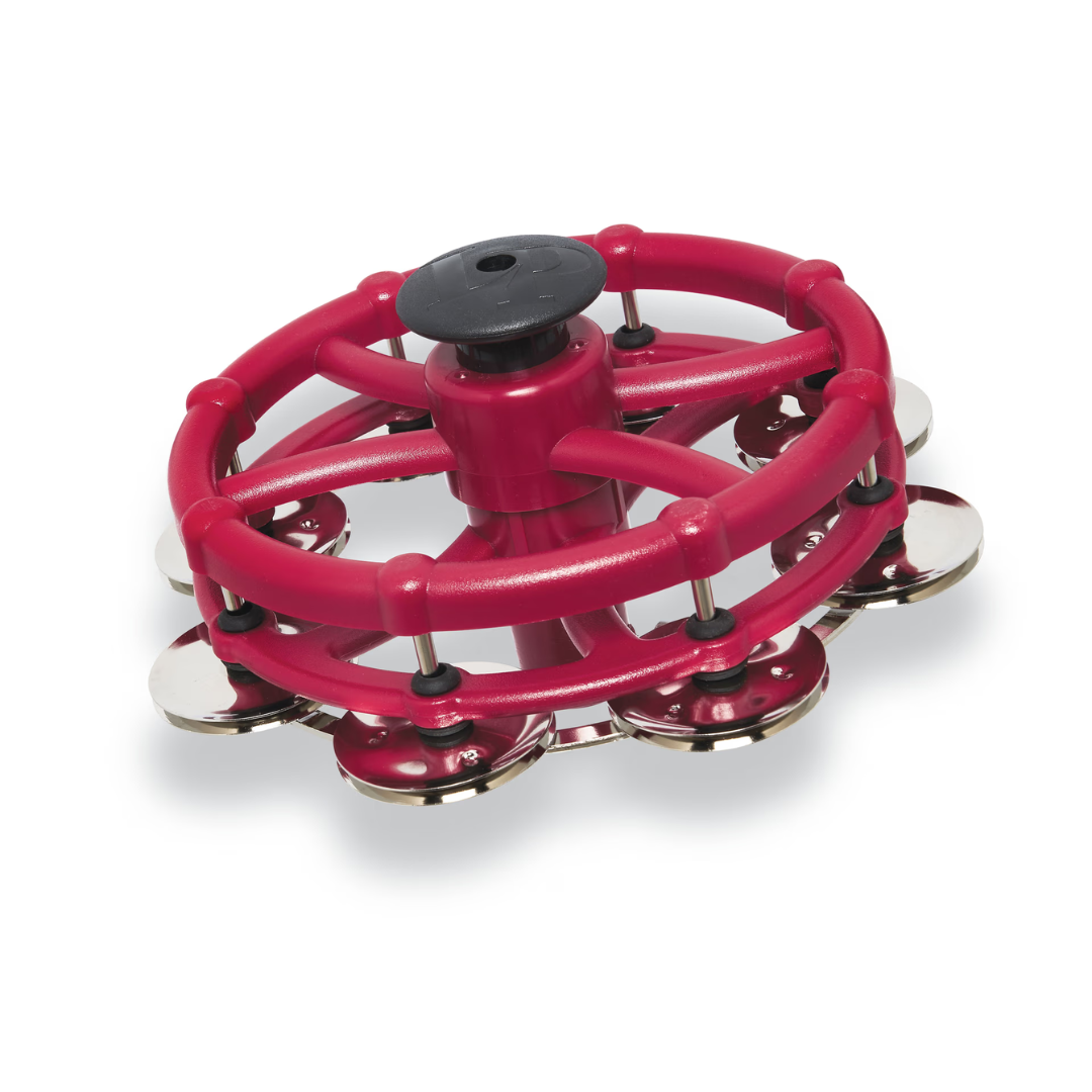 LATIN PERCUSSION Click Hi-Hat Tambourine Steel