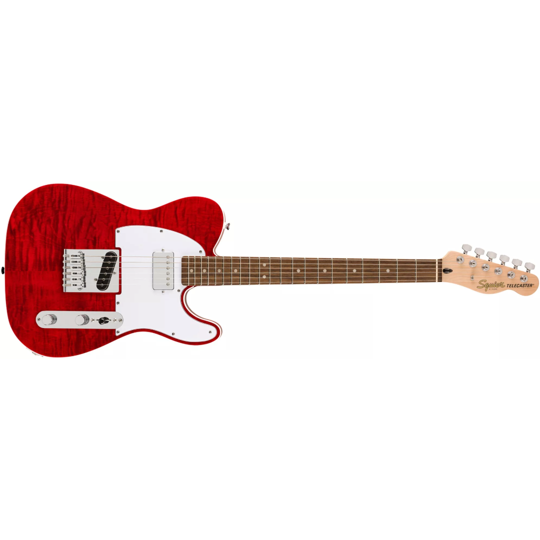 SQUIER AFFINITY TELECASTER FMT SH - CRIMSON RED TRANSPARENT