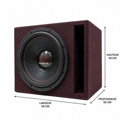 CAISSON MASSIVE AUDIO H124